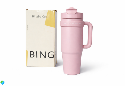 🌟 LiquidLife Companion Mug 980ml – Isotérmico Doble Capa para Frío y Caliente 12h 💧🔥❄️