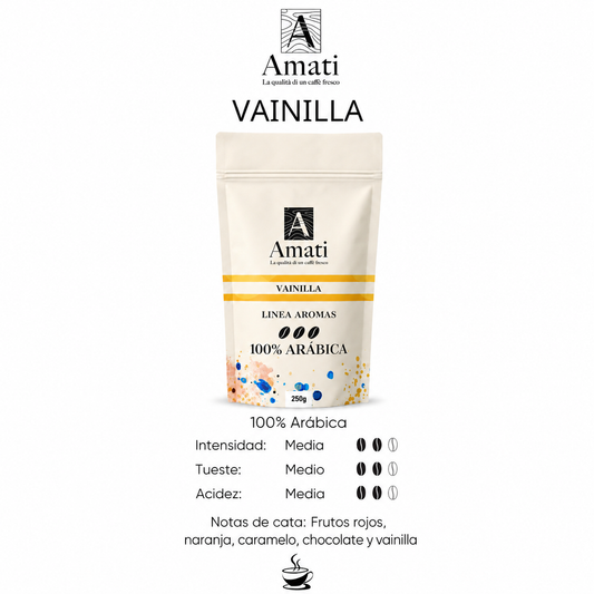 Pack Contraste Amati: Café Forza + Vainilla 500 g