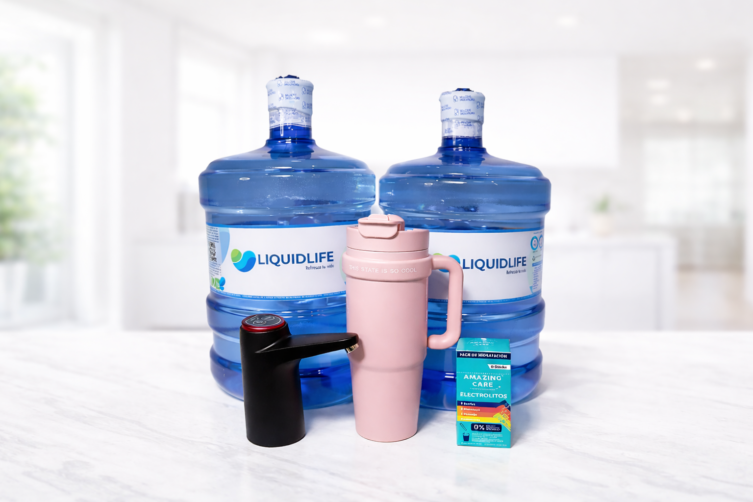 NO ES SOLO AGUA. ES EL COMIENZO DEL BIENESTAR EN TU CASA.