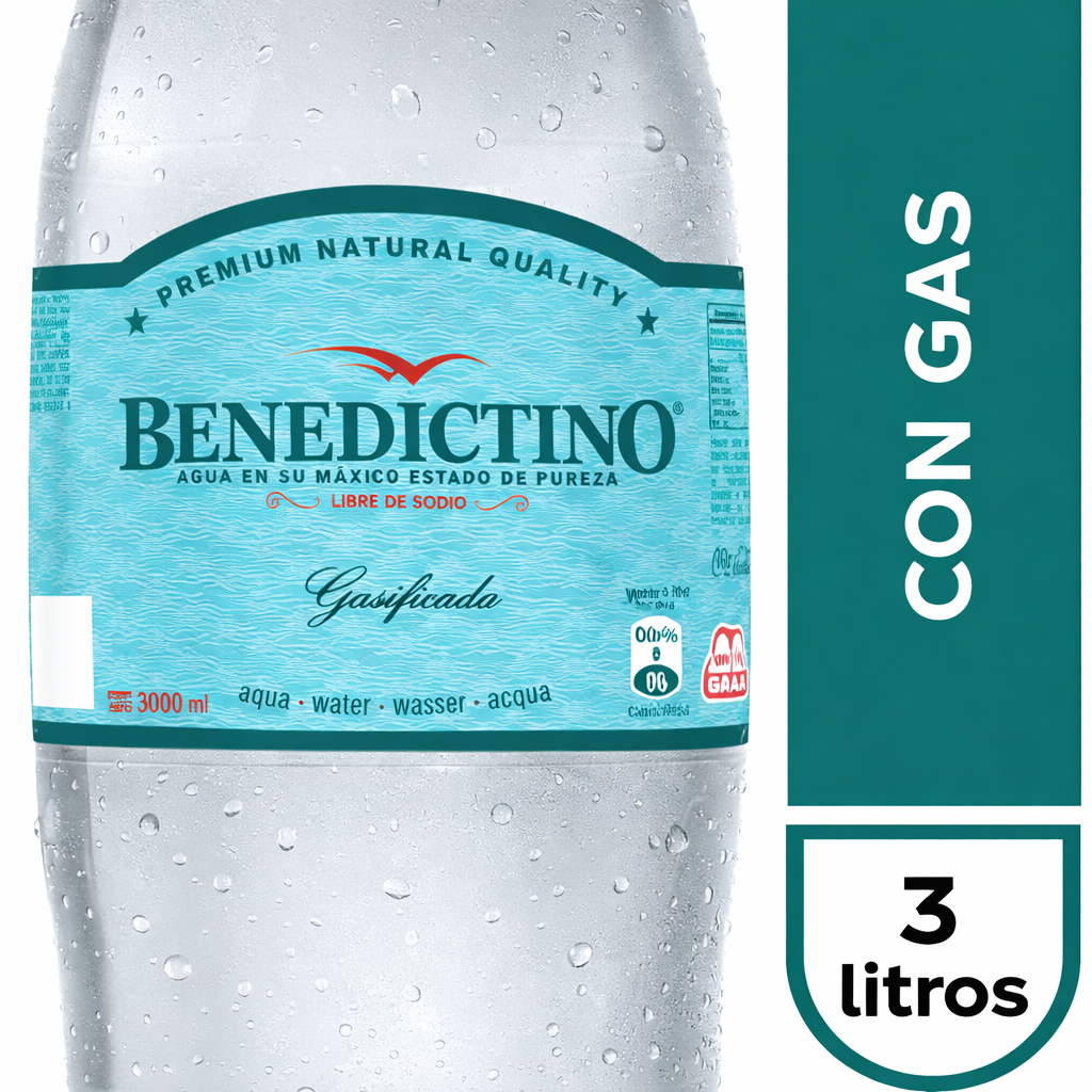 🫧❄️ Sparkling Six Pack 6×3L | Agua con Gas Pura para Combatir el Calor del Verano ☀️💧