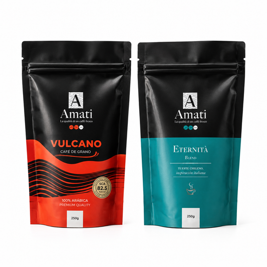 Pack Abrigo — Café de Especialidad Amati Vulcano + Eternita 500 g
