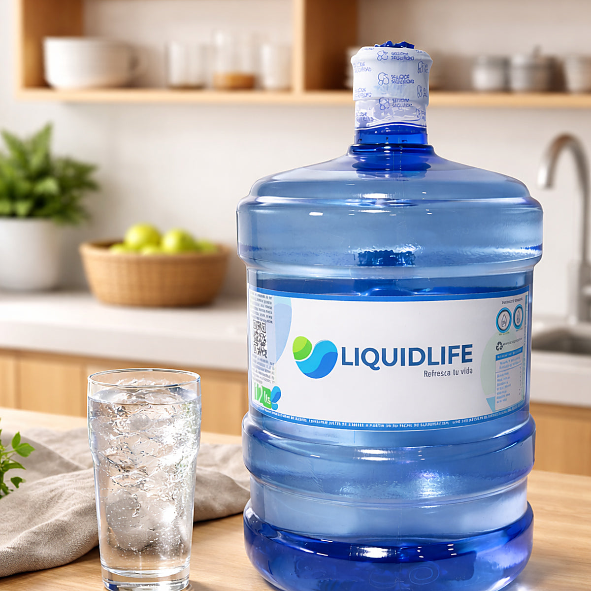 🌊 LiquidLife Origen 12L | Tu Aliado Diario para Dejar las Bebidas 💧🏠 Recarga de Agua Purificada 12 Litros Certificada HACCP 🎁